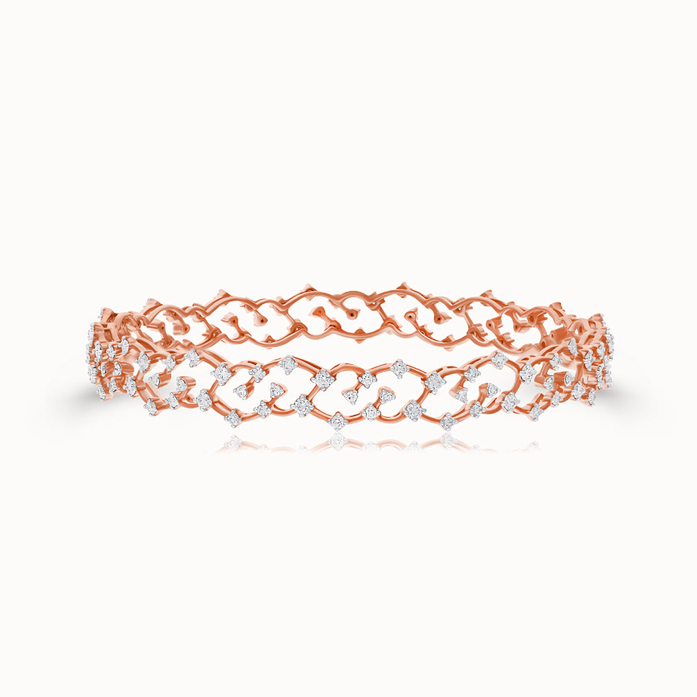 Meena Diamond Bangle