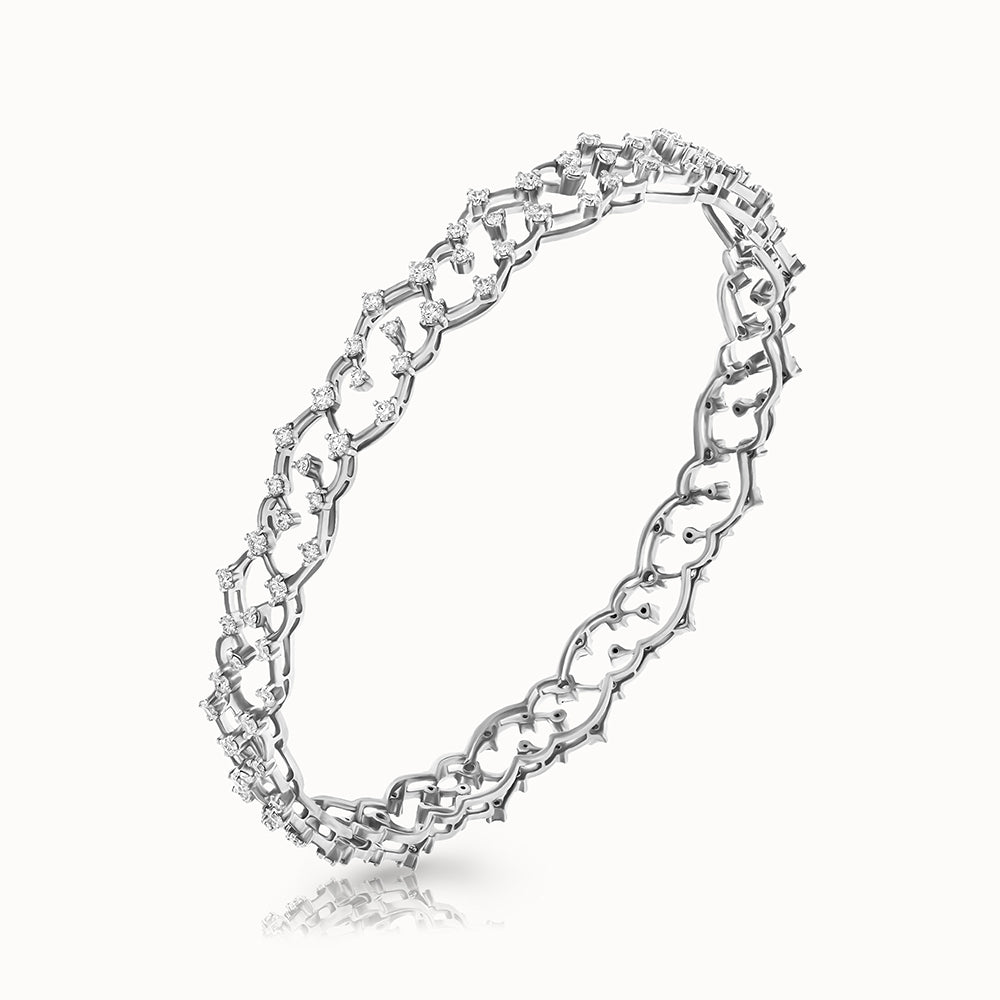 Meena Diamond Bangle