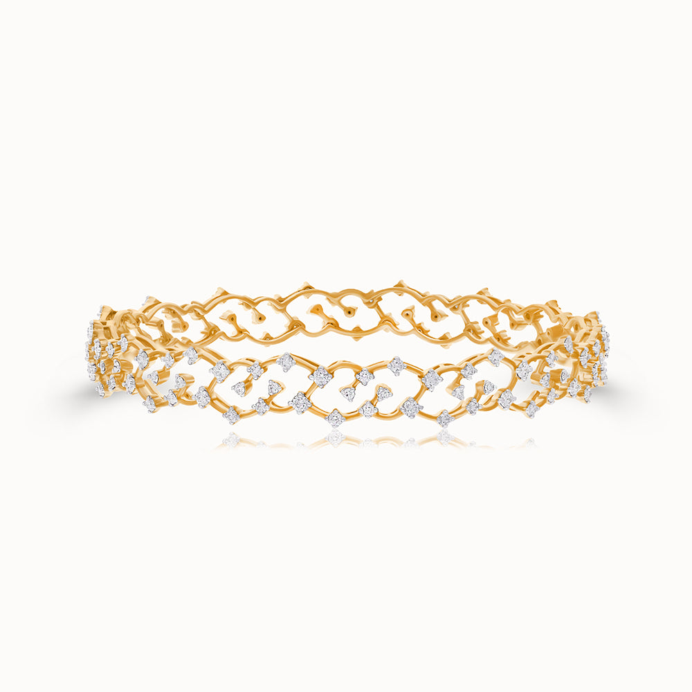 Meena Diamond Bangle