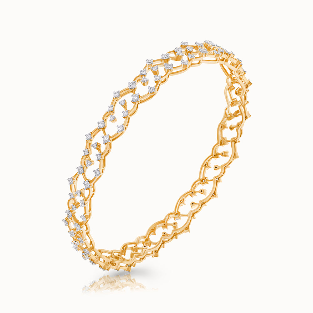 Meena Diamond Bangle