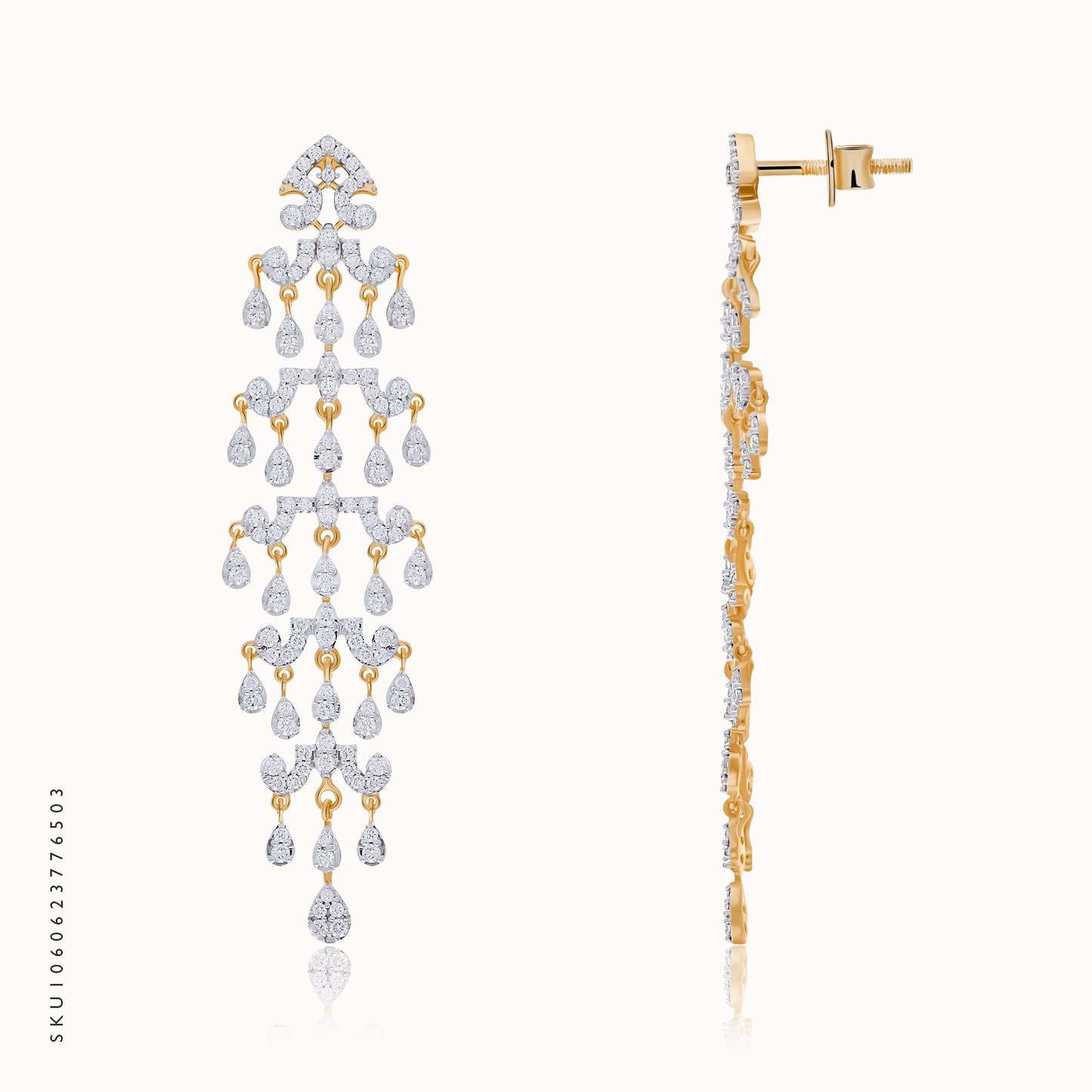 Pavithra Diamond Earring