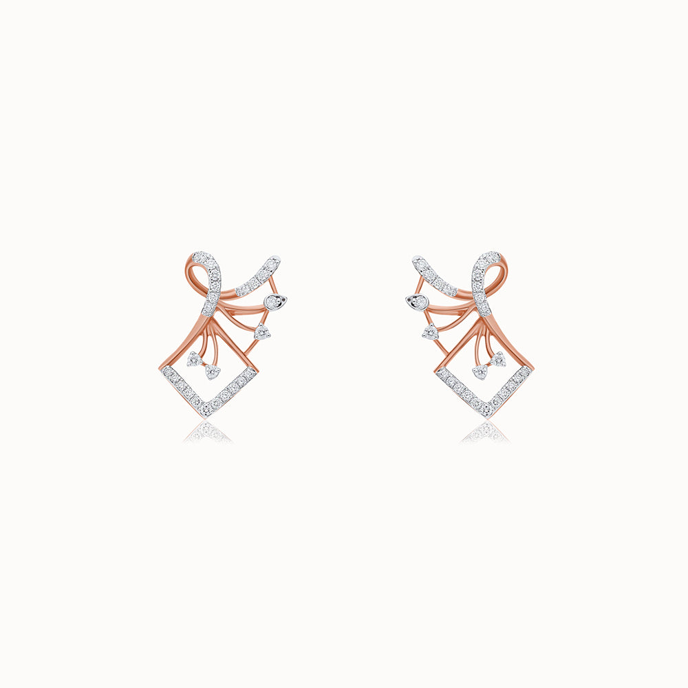 Sara Diamond Earring