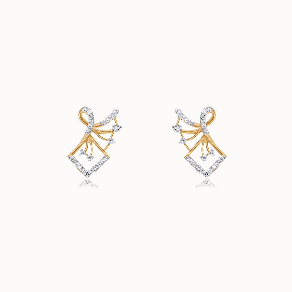 Sara Diamond Earring