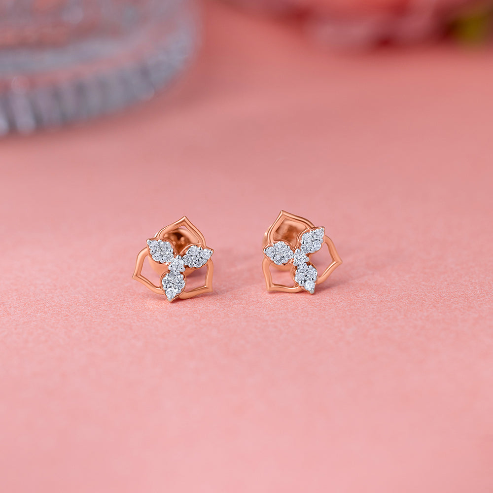 Rhea Diamond Earring