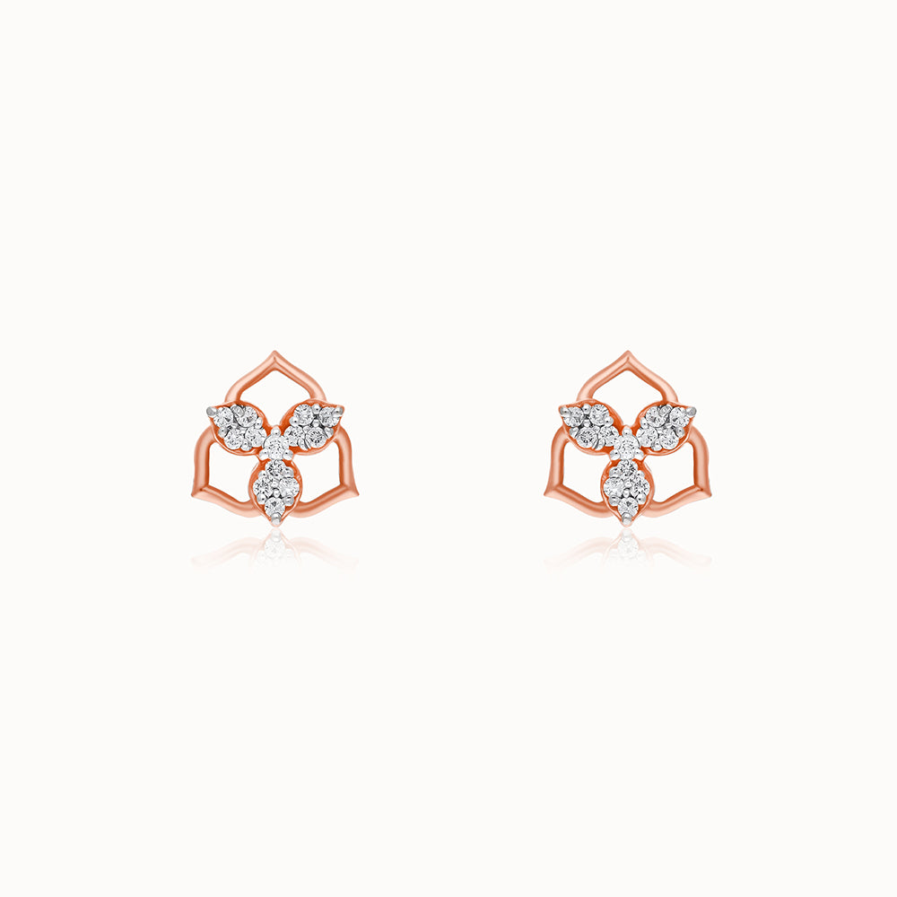 Rhea Diamond Earring