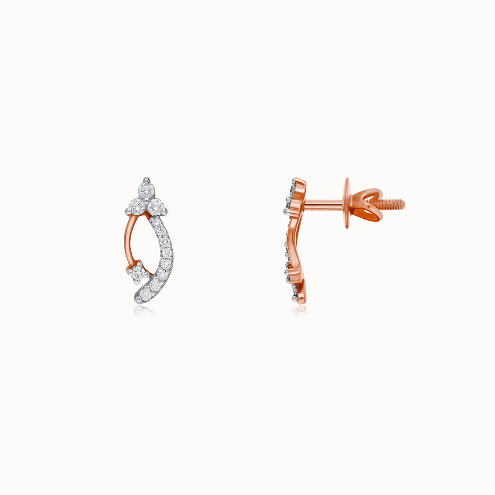 Mina Diamond Earring