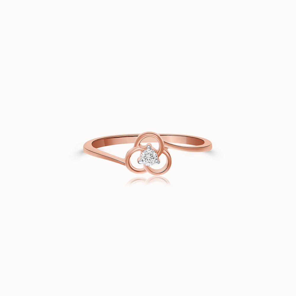 Inez Diamond Finger Ring