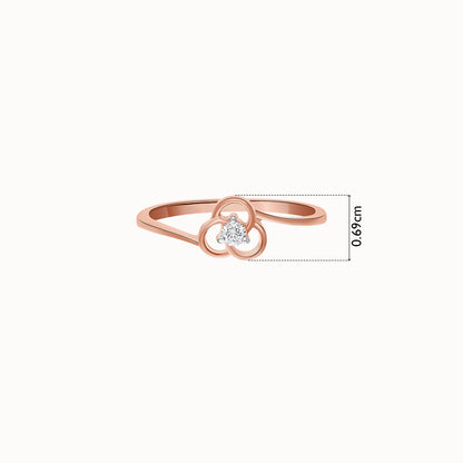 Inez Diamond Finger Ring