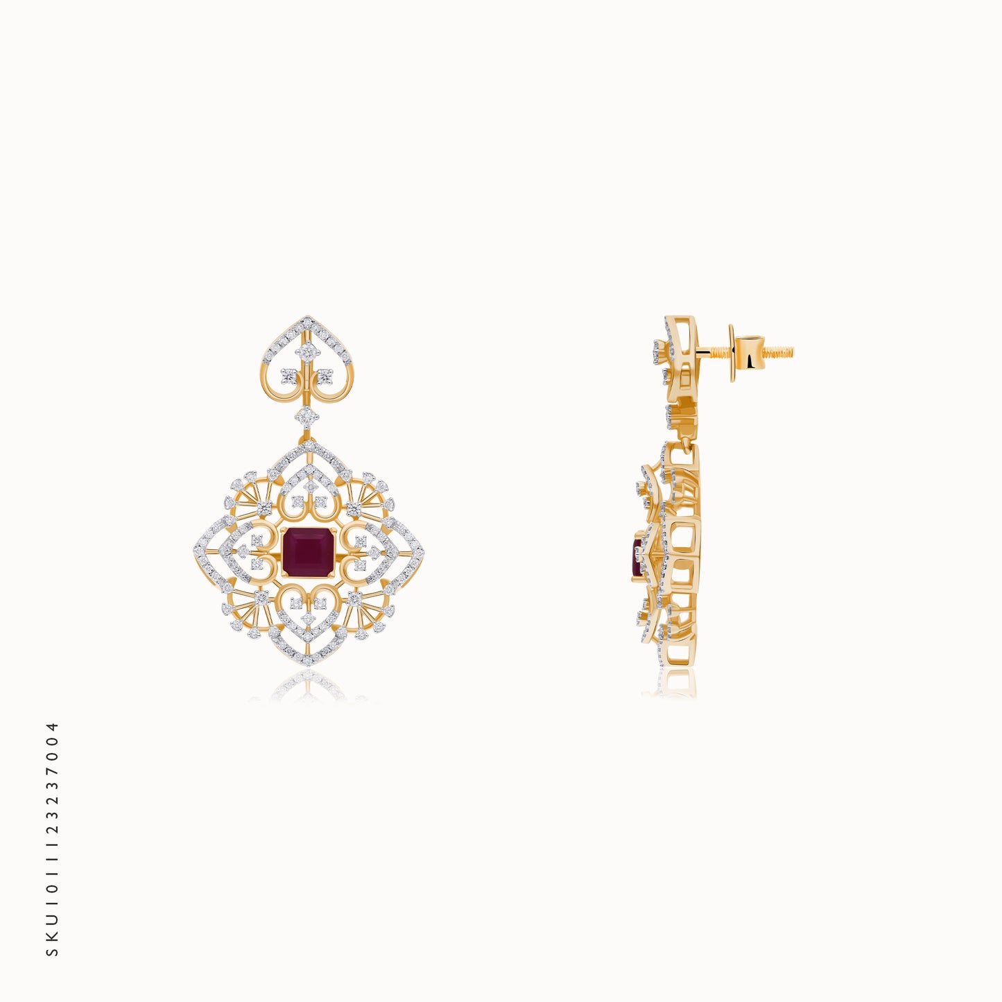 Magaram Diamond Earring