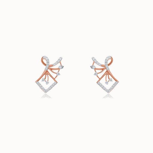 Sara Diamond Earring