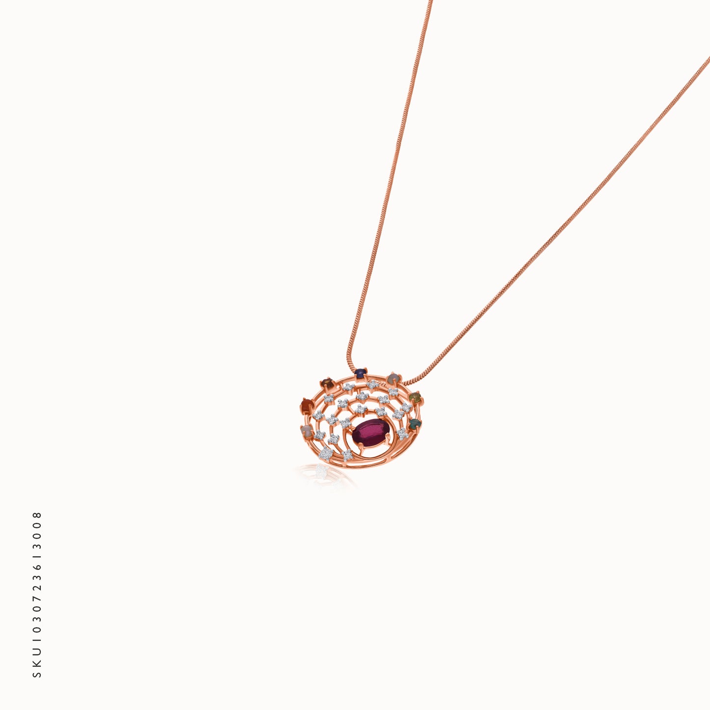 Chaitra Diamond Pendant