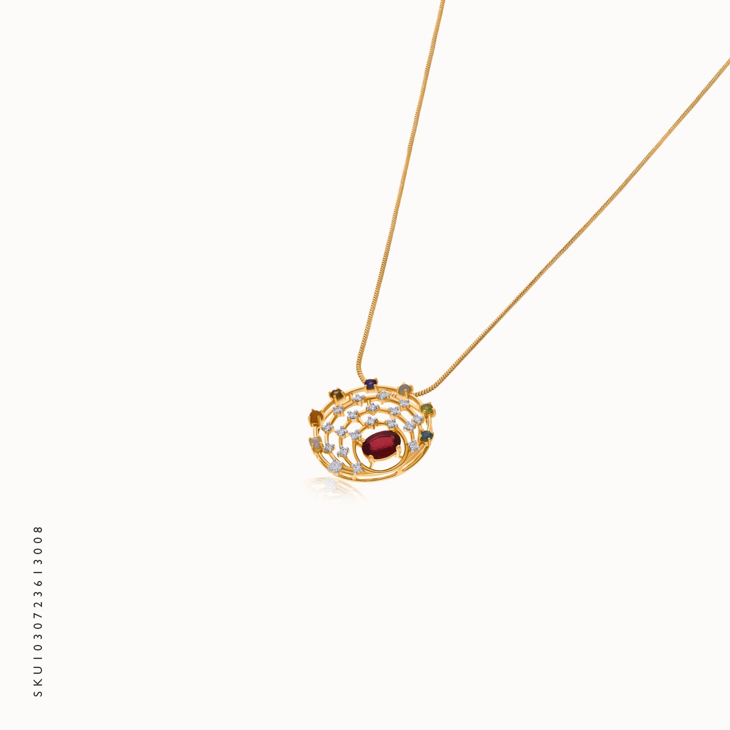 Chaitra Diamond Pendant